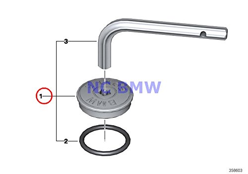 BMW Genuine R1200GS R1200R R1200RT Motorcycle SAFETY SCREW FOR OIL FILLER CAP BMW Genuine R1200GS R1200R R1200RT Motorcycle SAFETY SCREW FOR OIL FILLER CAP
