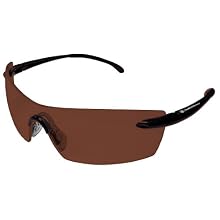 Kimberly Clark Jackson Safety 23010 Smith & Wesson Caliber Brown Anti Fog Lens Safety Eyewear with Brown Frame (Case of 12)