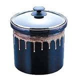 陶器製 漬物容器（ガラス蓋）5号9．0Lの画像