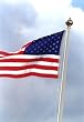 35' High Pressure Fiberglass Flagpole with Hinge Base and Internal Halyard