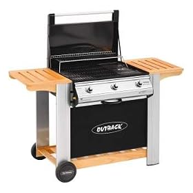 Outback Spectrum 3-Burner Flatbed Gas Barbecue with Cover