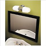 Schoolhouse Burlington 2-Light Nickel Opal Glass Bath Bar