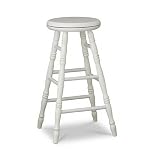 24 Antique White Cottage Swivel Top Verona Counter Stool