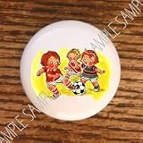 Campbell's Soup Kids ~ Playing Soccer ~ Drawer Pulls Knobs
