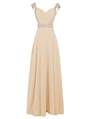 Chiffon Evening Dress/Bridesmaid Dress/Prom Dress/Wedding Party Dress 
