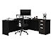 Bestar Corner Desk with Pedestal - Pro-Concept Plus