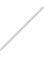 Sterling Silver 2mm Round Snake Chain - 16 Inch