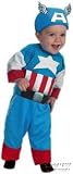 Infant Captain America Super Hero Baby Costume (12-18 Months)