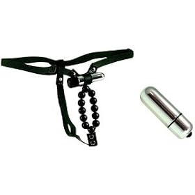 California Exotics / Swedish Erotica Vibrating Lover's Thong with Stroker Bead Sensual Attire Adult Sex Toy Kit