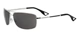 Emporio Armani EA 9527/S Sunglasses 010 (E5) SILV/BROWN 63/14 Medium