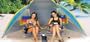 Portable Sun Shelter beach Tent Cabana SPF 50 w/ carry bag