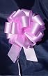 10 Pull String Bows - Gift Wrap Packaging - 5" 20 Loops - 1 1/4" - Pink