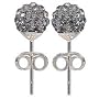 Clous d'oreilles Femme - 70 Cristaux Swarovski 6mm&hellip de Avantgarde Jewels