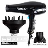 FHI Nano Salon Pro 2000 Hair Dryer - Onyx Black
