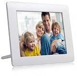 DFM843 8.4-inch Digital Photo Frame – White