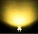 100pcs X Super Bright 5mm Flat top led Light lamp Yellow Wide 120-140