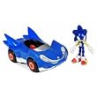 - 	 Sonic Sega AllStars Racing Vehicle with 3.5 Inch Figure Sonic with Speed Star
