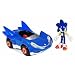 - 	 Sonic Sega AllStars Racing Vehicle with 3.5 Inch Figure Sonic with Speed Star
