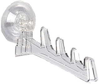 Comfort Zones Strong Transparent Suction Cup Sucker Wall Hooks Hanger 68 x 200 x 88 mm