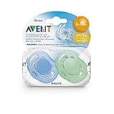 Philips AVENT BPA Free Freeflow Pacifier, 6-18 Months, 2-Count