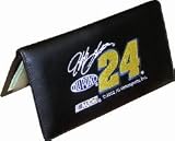 Jeff Gordon Rico Embroidered Leather Checkbook Cover Wallet