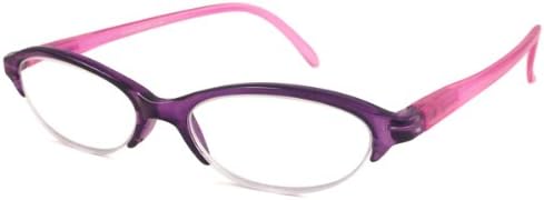 UrbanSpecs Readers Reading Glasses - TT25 Purple / Purple +1.25-TT25PUR125