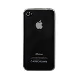 CaseCrown CLEAR Case for Apple iPhone 4/4G - Black (Fits AT&T iPhone)