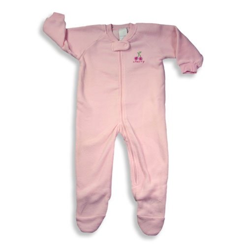 Wonder Kids - Infant and Toddler Girls Heavyweight Footed Blanket Sleeper With Feet, Light Pink