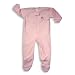 Wonder Kids - Infant and Toddler Girls Heavyweight Footed Blanket Sleeper With Feet, Light Pink