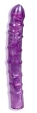 Doc Johnson Radiant Gems 8" Veined Slim Dong, Purple