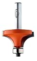 CMT 838.380.11 Roundover Router Bit 1/4-Inch Shank, 1/2-Inch Bearing Diameter, 1-1/2-Inch Overall Diameter, 3/4-Inch Cutting Length