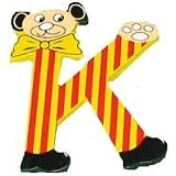 K - Teddy Bear Letter