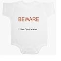Beware Baby Ultrasoft Onesie