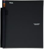 Five Star Advance Spiral Notebook, 3-Subject, 150 College-Ruled Sheets, 11 x 8.5 Inch Sheet Size, Black (72807)