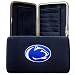 Penn State Embroidered Flat Hinged Hinge Clutch Opera Wallet with Checkbook Holder