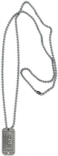 Michigan Wolverines Men's Dog Tag Necklace