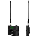 Shure UR1M Wireless Micro-Bodypack Transmitter, Lightweight Design, 60-75 MHz RF Tuning Range