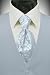 Light Blue Solid Satin Vest with Coordinating Tapestry Tie