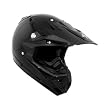Scorpion Snow Ready Solid VX-24 Snocross Snowmobile Helmet - Matte Black