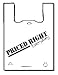 SYSCO Food Services 0857433 Plastic Bag - 12x7x23" (Pack of 1000)