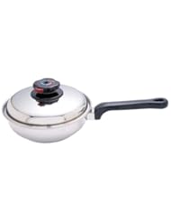 Kitchen: Precise Heat 6pc 12-Element T304 Stainless Steel Skillet Set - Precise Heat