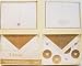 Markings Classic Note Cards Set with Bees - Gold & Ivory Colors