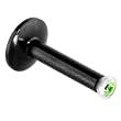 14 Gauge Black Titanium Bioplast Light Green Gem Monroe 5/16 Inches