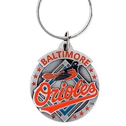 Baltimore Orioles Pewter Keychain