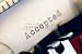 Wallmonkeys Peel and Stick Wall Decals - Word Accepted on a Paper - Removable Graphic