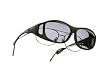 Cocoons Slim Line Medium - Soft Touch Black Frames