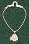Tie Bar with Chain - Sterling Silver Jewelry