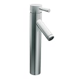 Moen 6111 Chrome Level Single Handle Bathroom Vessel Faucet from the Level Collection 6111