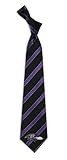 IMAGE OF Baltimore Ravens Striped Woven Poly Tie