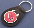 Arizona Cardinals Leather Key Chain